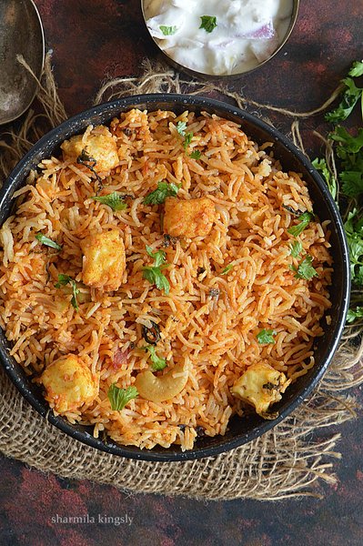 Paneer Biryani